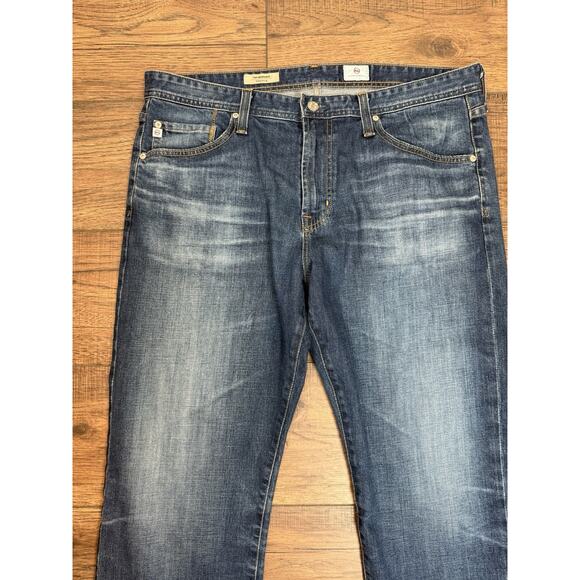 AG Adriano Goldschmied Men's The Graduate Tailored Leg Blue Jeans Sz 36x33 - Picture 2 of 9